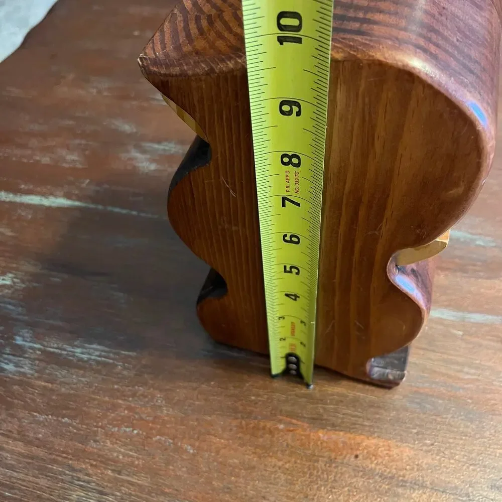 Aurora Bandsaw George Rogers Handmade Teardrop Carved Keepsake Box